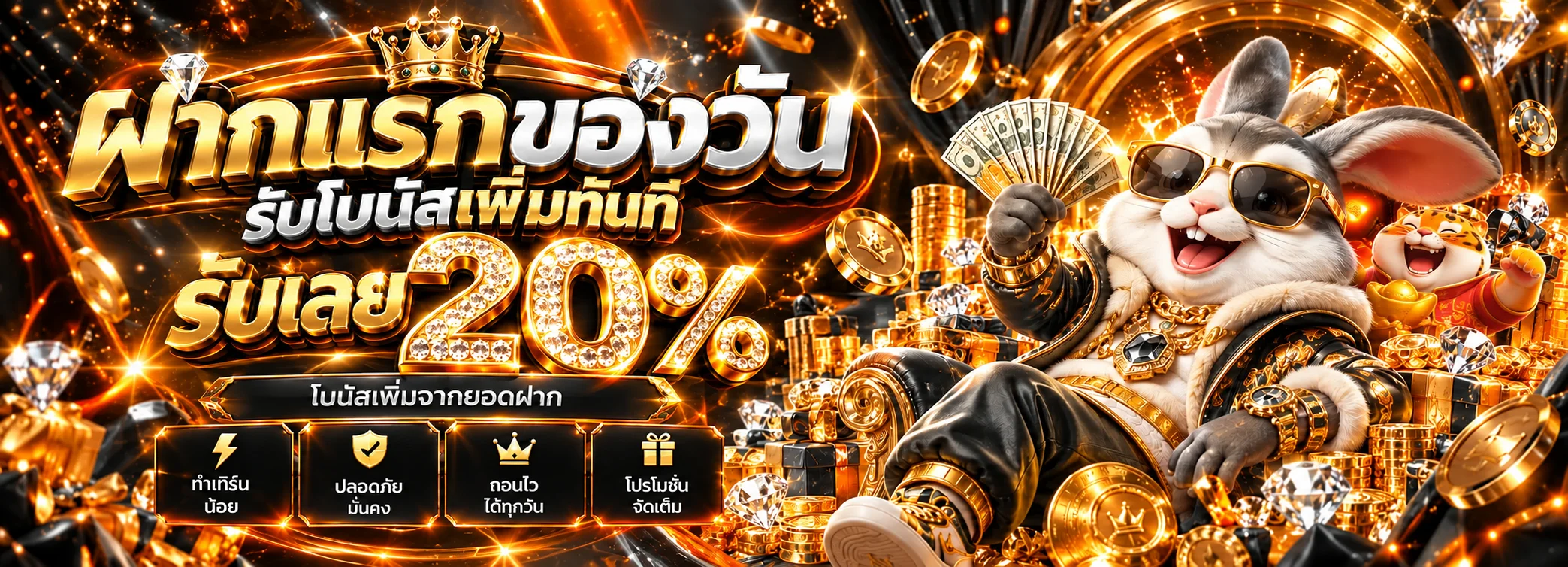 โปรโมชั่นฝากครั้งแรก HISO66 รับโบนัสเพิ่ม